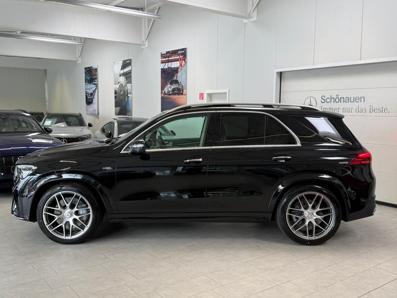 Fahrzeugabbildung Mercedes-Benz GLE 53 4M+ AMG NAPPA BEIGE+AHK+PANO+BURM+STDHZ