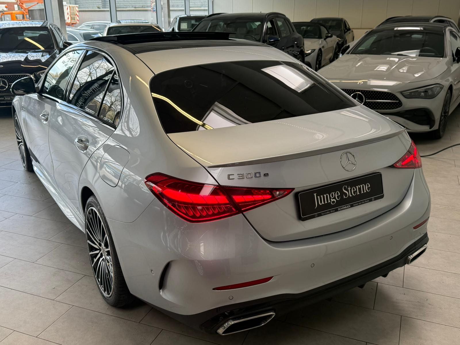 Fahrzeugabbildung Mercedes-Benz C 300 e AMG DISTR+MASSAGE+BURM+FAP+HUD+PANO+360