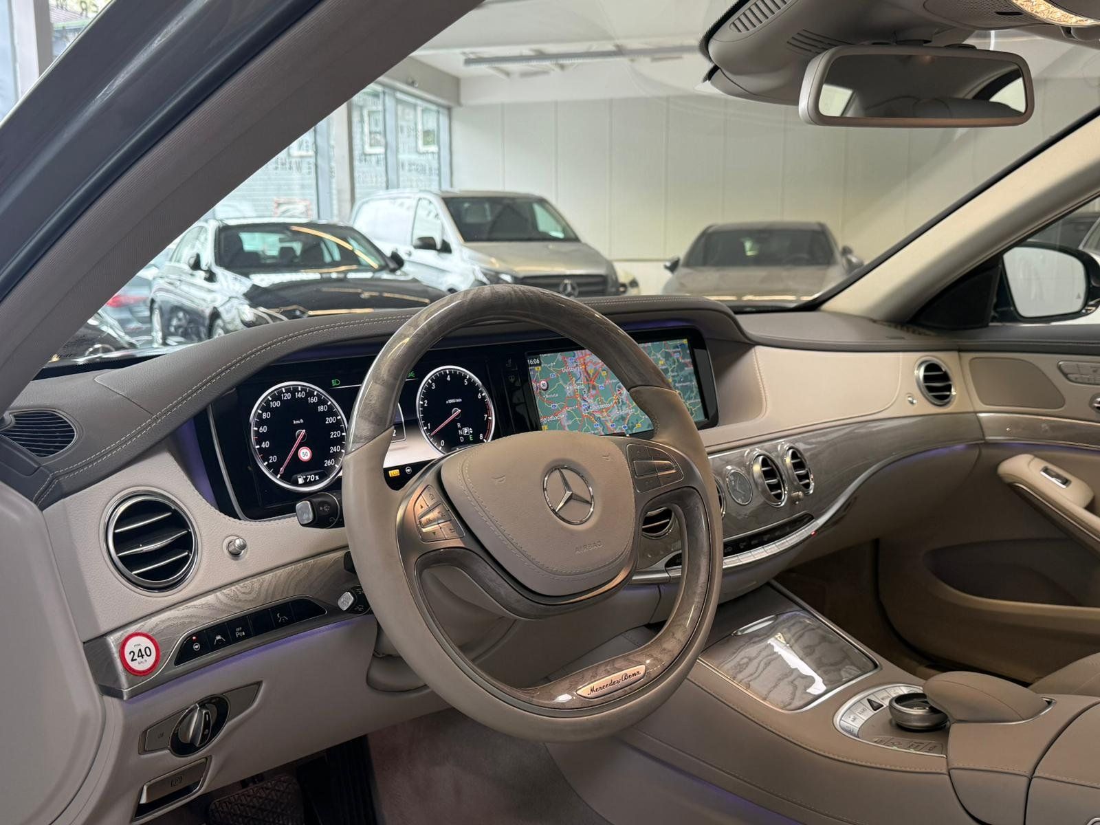 Fahrzeugabbildung Mercedes-Benz S 500 DISTR+SITZBEL.+TV+SERVOSCHL.+NACHTSICHT+