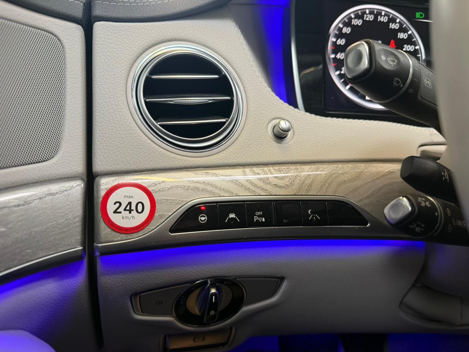 Fahrzeugabbildung Mercedes-Benz S 500 DISTR+SITZBEL.+TV+SERVOSCHL.+NACHTSICHT+