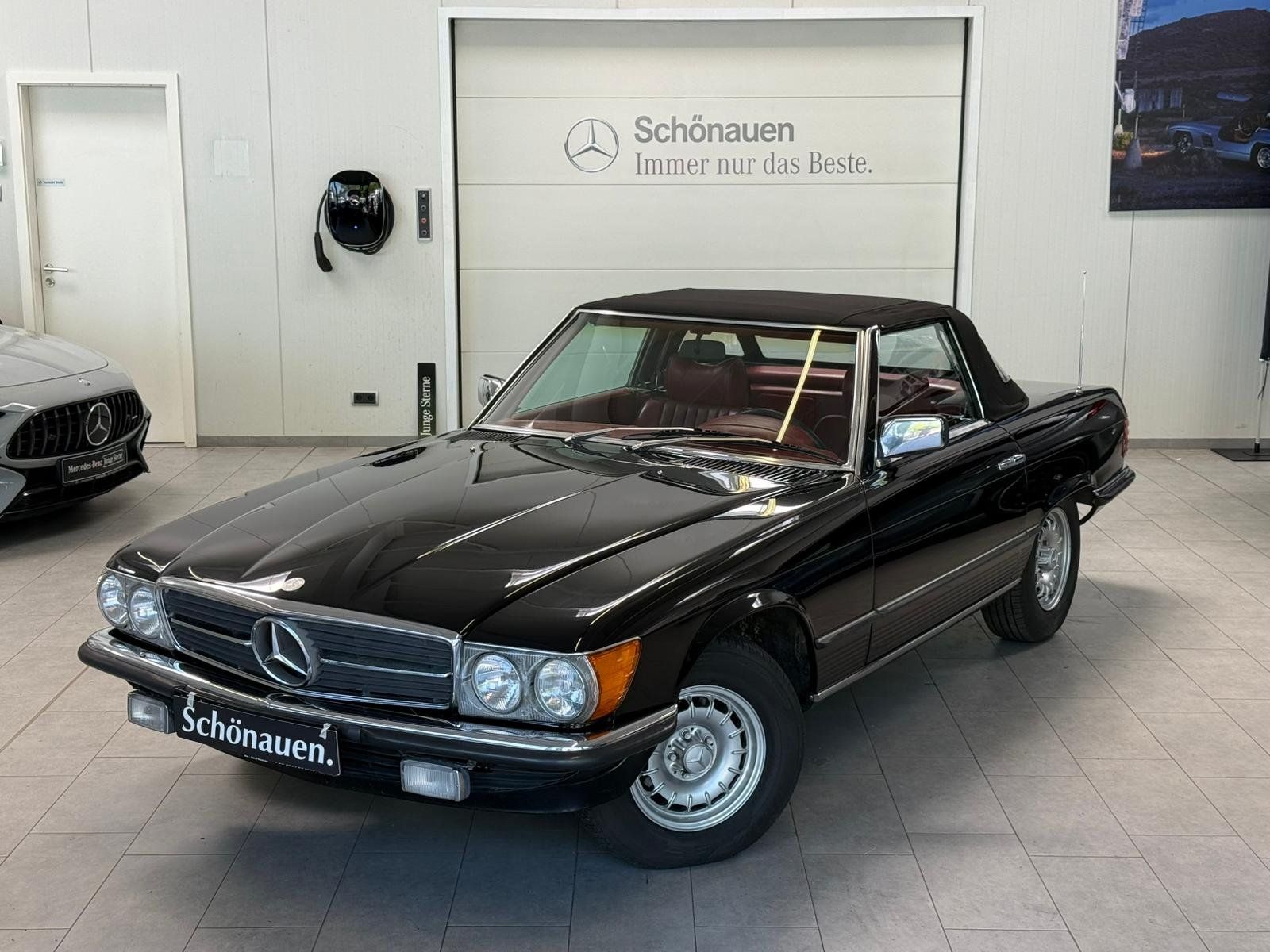 Fahrzeugabbildung Mercedes-Benz 450SL R107 CABRIO LEDER ROT+KLIMA