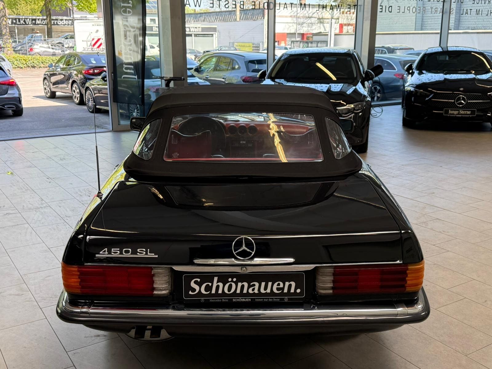 Fahrzeugabbildung Mercedes-Benz 450SL R107 CABRIO LEDER ROT+KLIMA