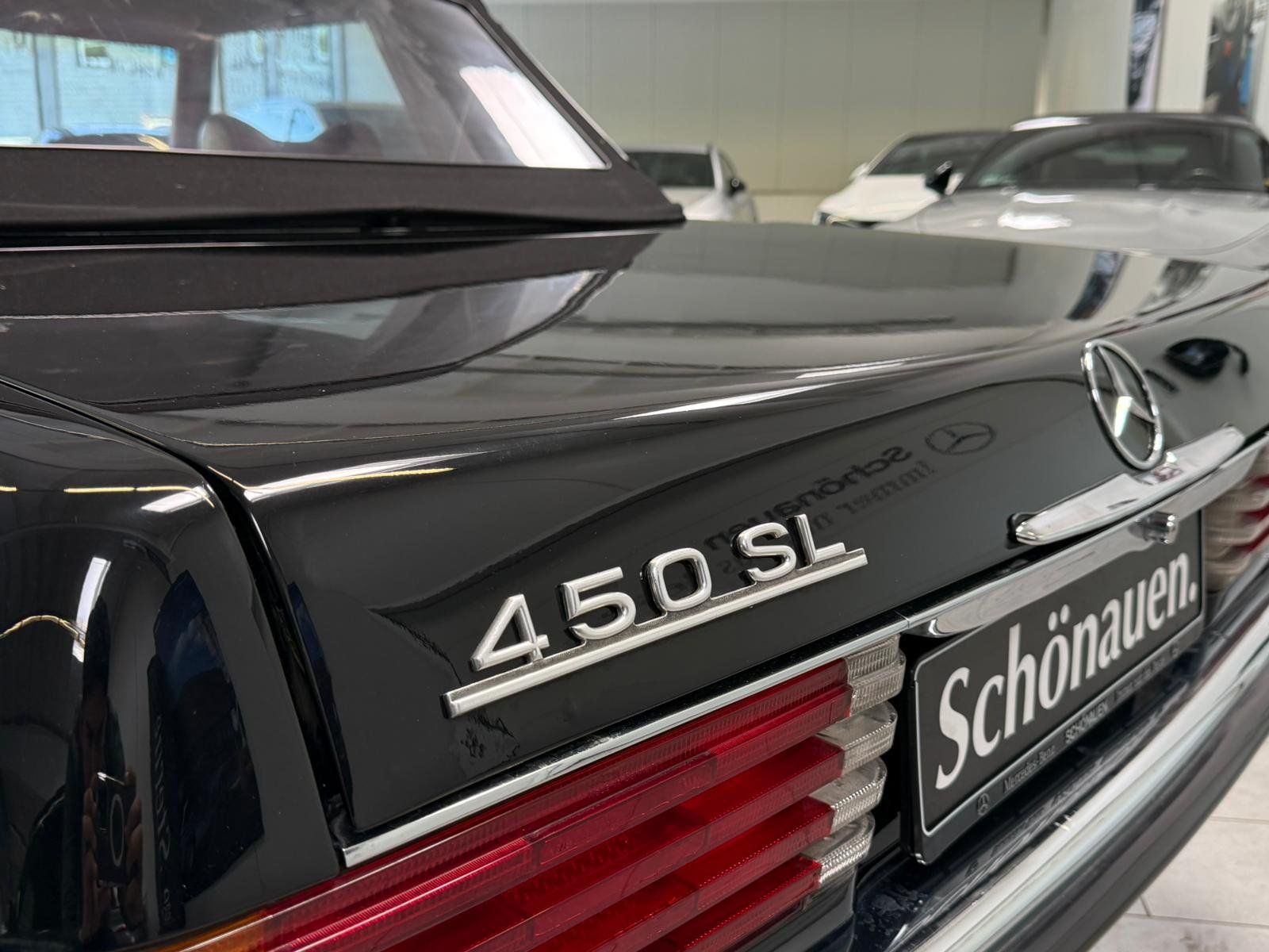 Fahrzeugabbildung Mercedes-Benz 450SL R107 CABRIO LEDER ROT+KLIMA