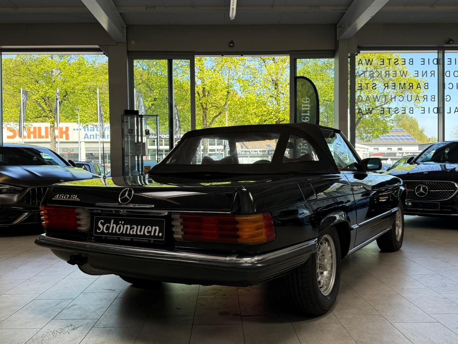 Fahrzeugabbildung Mercedes-Benz 450SL R107 CABRIO LEDER ROT+KLIMA