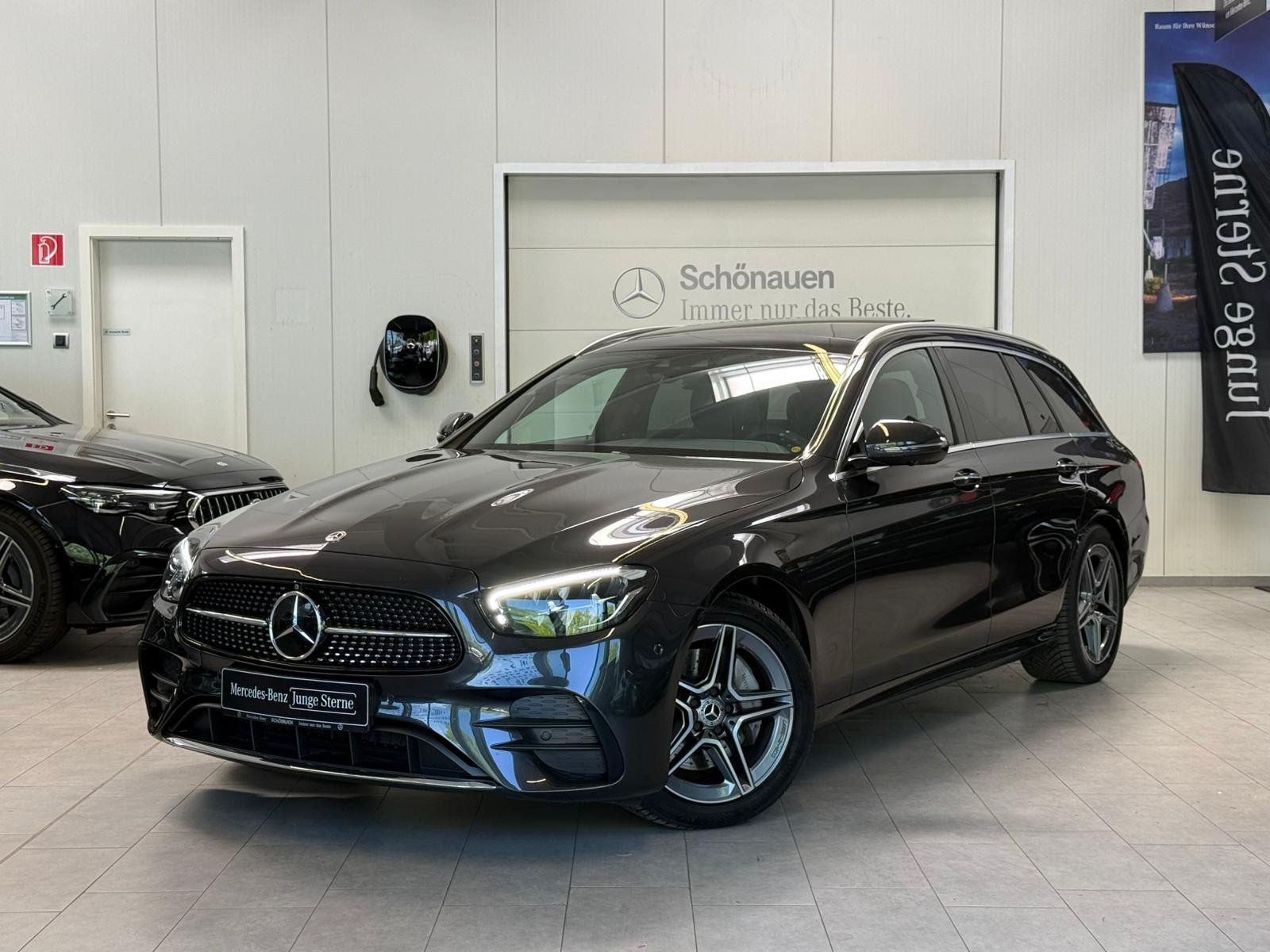 Mercedes-Benz E220 d T AMG PANO+DIST+AHK+BURM+KEYLESS+360°+FAP