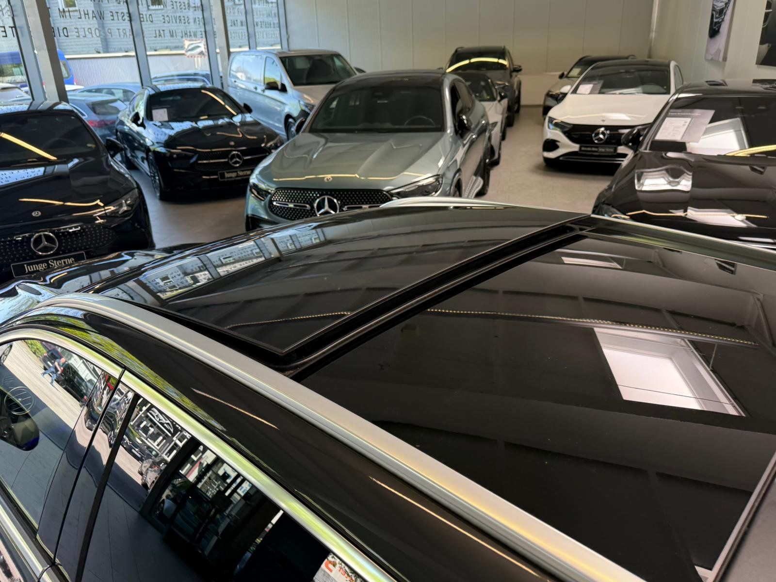 Fahrzeugabbildung Mercedes-Benz E220 d T AMG PANO+DIST+AHK+BURM+KEYLESS+360°+FAP