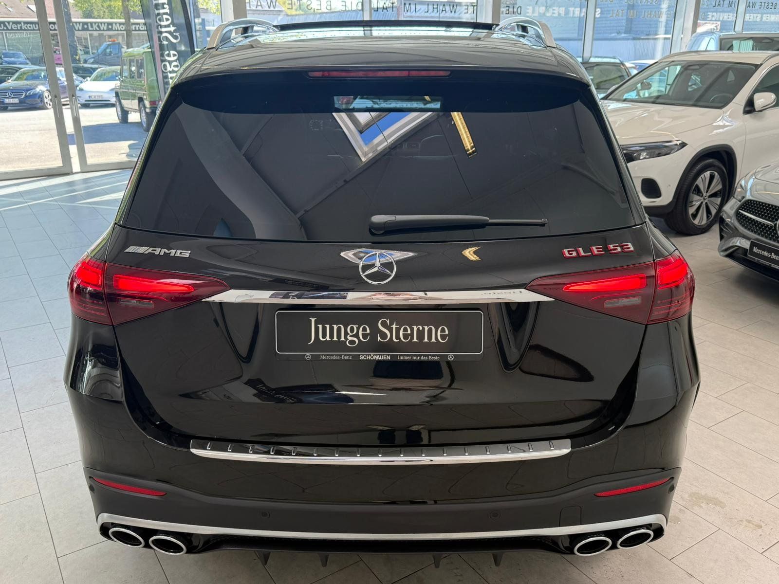 Fahrzeugabbildung Mercedes-Benz GLE53 HYBRID 4M+ PREMIUMPLUS+AHK+DC+HUD+BURMESTE