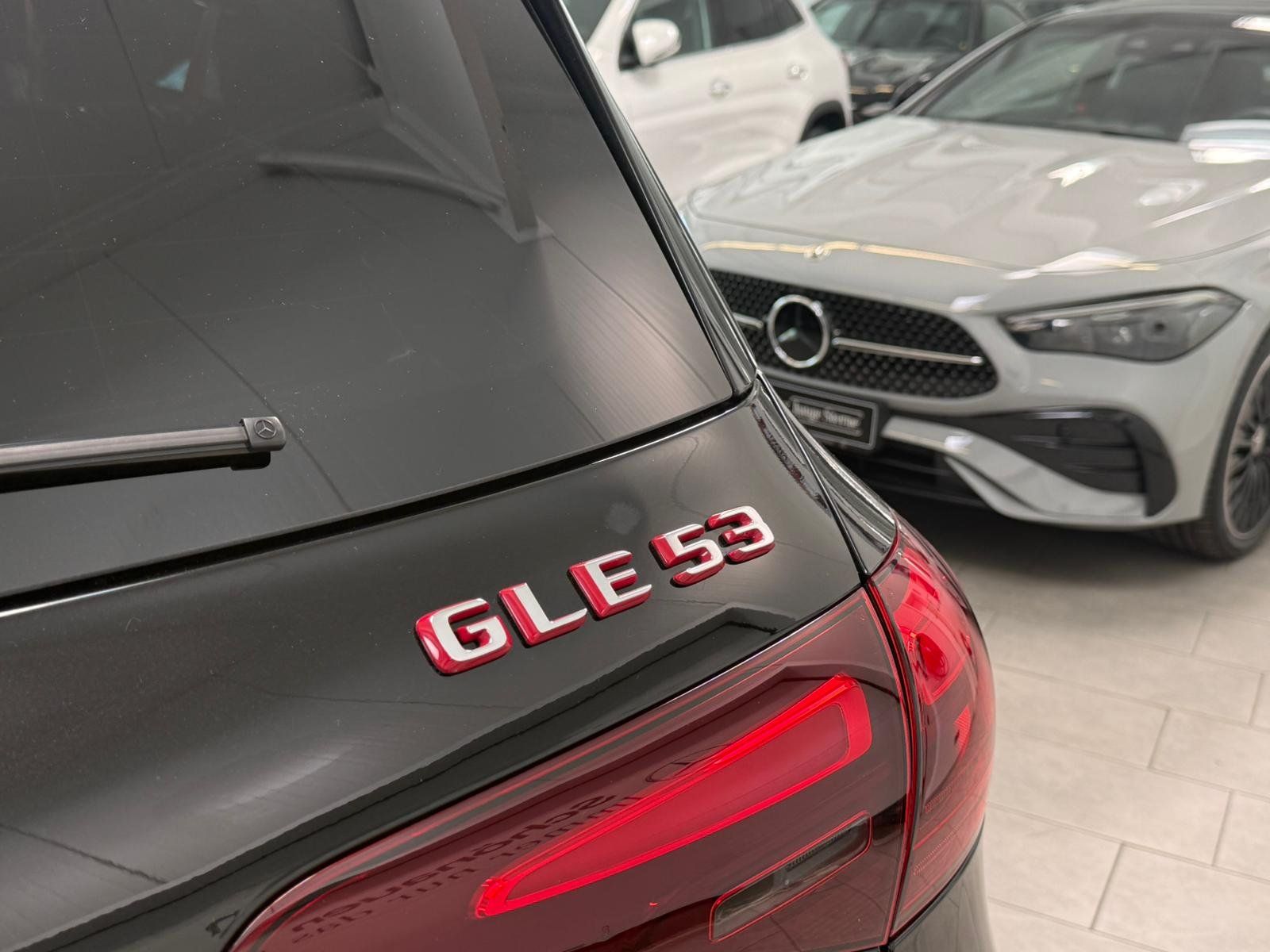 Fahrzeugabbildung Mercedes-Benz GLE53 HYBRID 4M+ PREMIUMPLUS+AHK+DC+HUD+BURMESTE