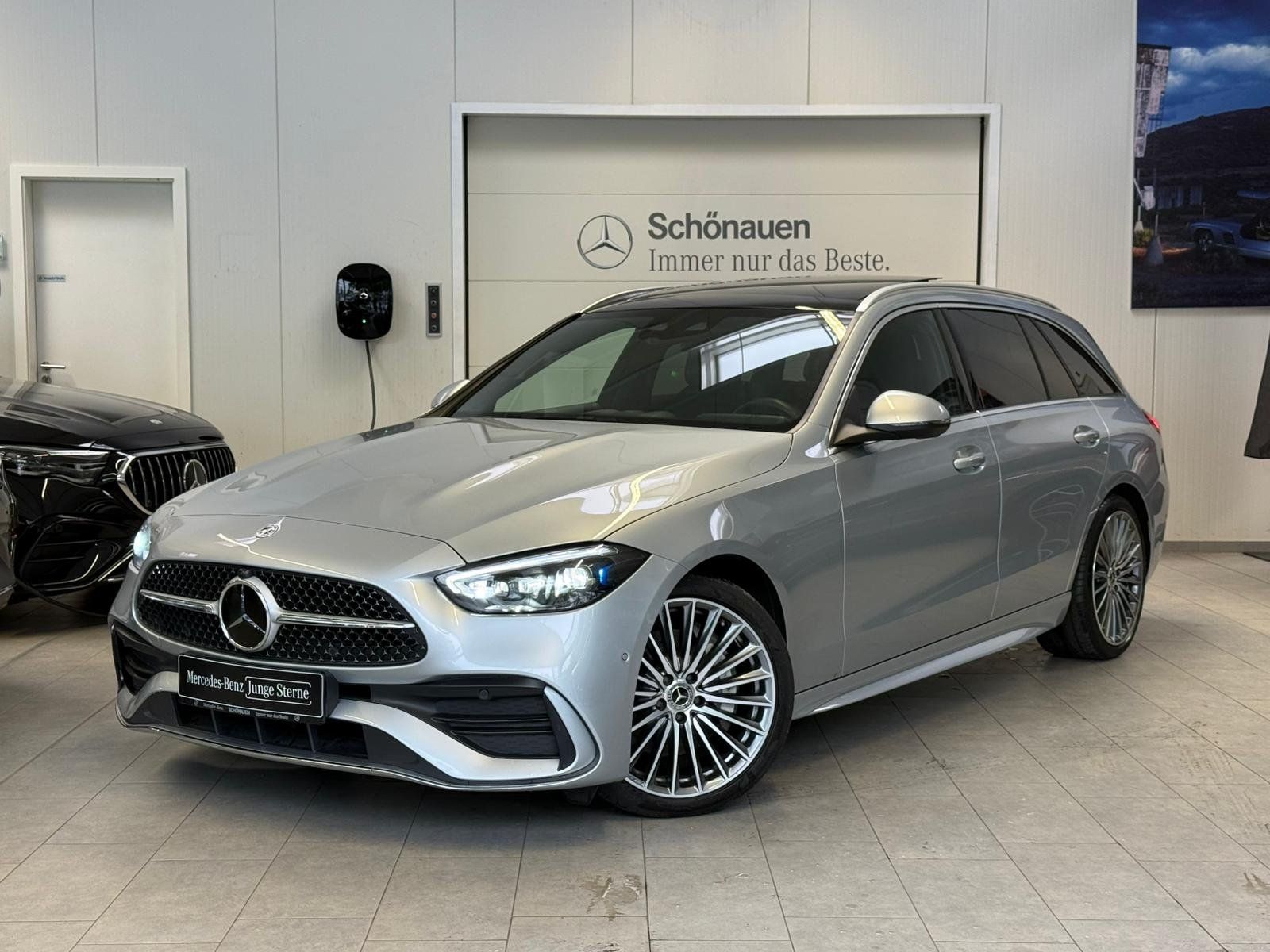 Mercedes-Benz C 300 d T AMG+DLIGHT+DISTR+PANO+FAP+KEYLESS+19"