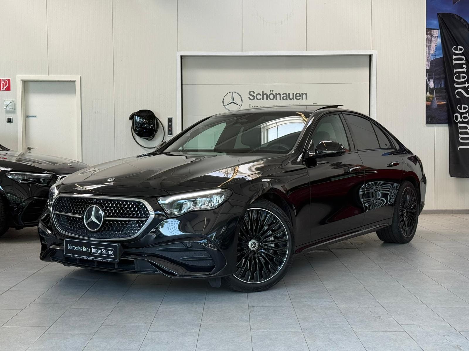 Mercedes-Benz E 220 d AMG BURMESTER+PANO+SERVO+SUPERSREEN+360°
