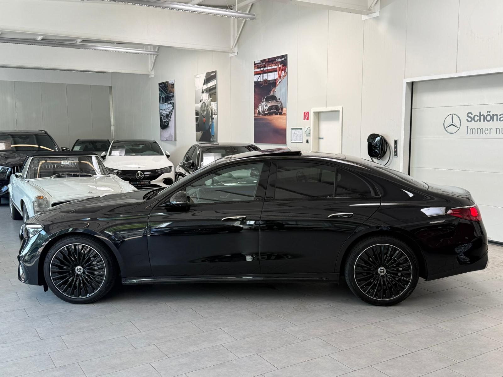 Fahrzeugabbildung Mercedes-Benz E 220 d AMG BURMESTER+PANO+SERVO+SUPERSREEN+360°