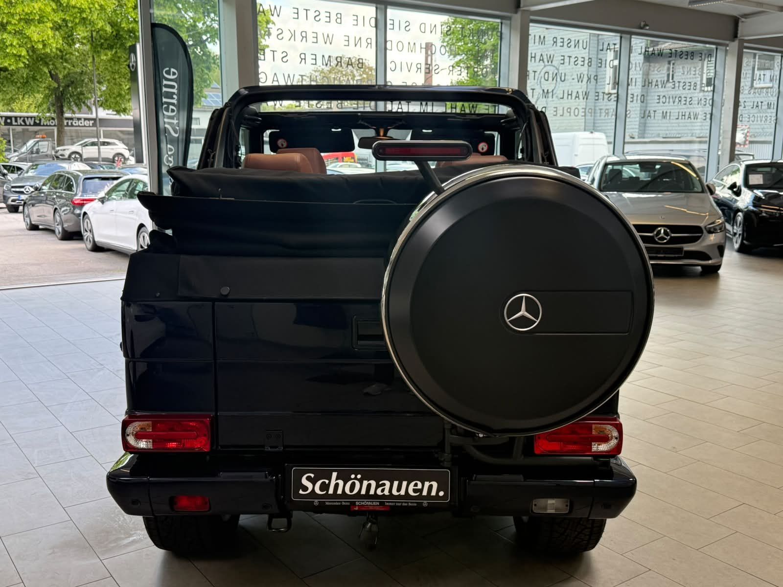 Fahrzeugabbildung Mercedes-Benz G 500 Cabrio blau/braun NEUZUSTAND+STHZ+HISTORIE