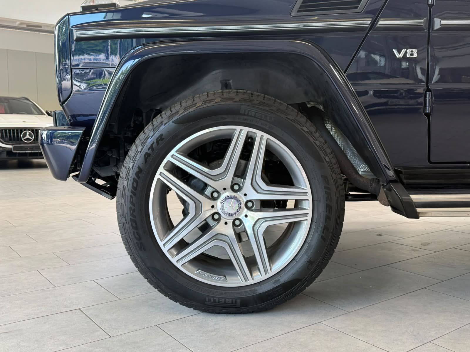 Fahrzeugabbildung Mercedes-Benz G 500 Cabrio blau/braun NEUZUSTAND+STHZ+HISTORIE