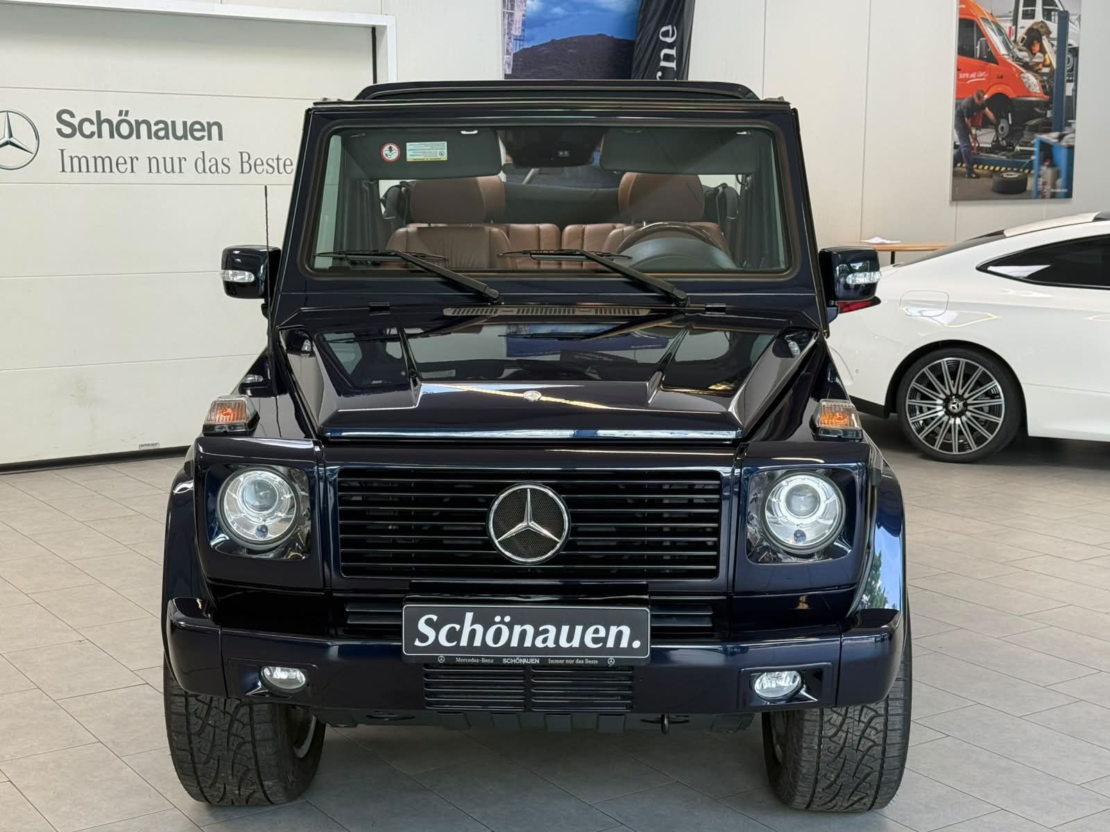 Fahrzeugabbildung Mercedes-Benz G 500 Cabrio blau/braun NEUZUSTAND+STHZ+HISTORIE