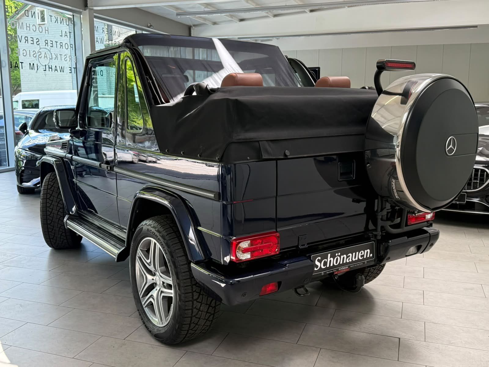 Fahrzeugabbildung Mercedes-Benz G 500 Cabrio blau/braun NEUZUSTAND+STHZ+HISTORIE