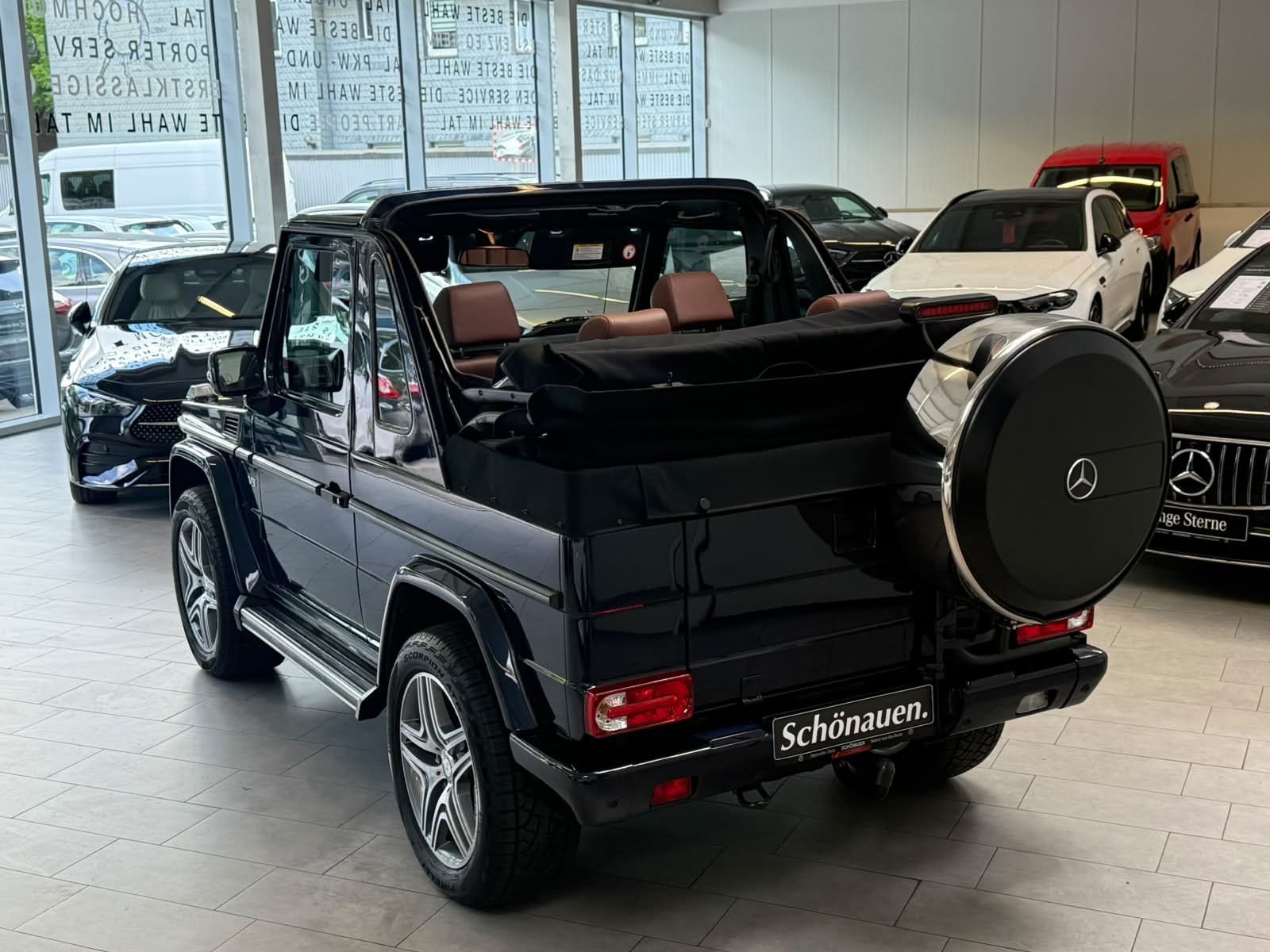 Fahrzeugabbildung Mercedes-Benz G 500 Cabrio blau/braun NEUZUSTAND+STHZ+HISTORIE
