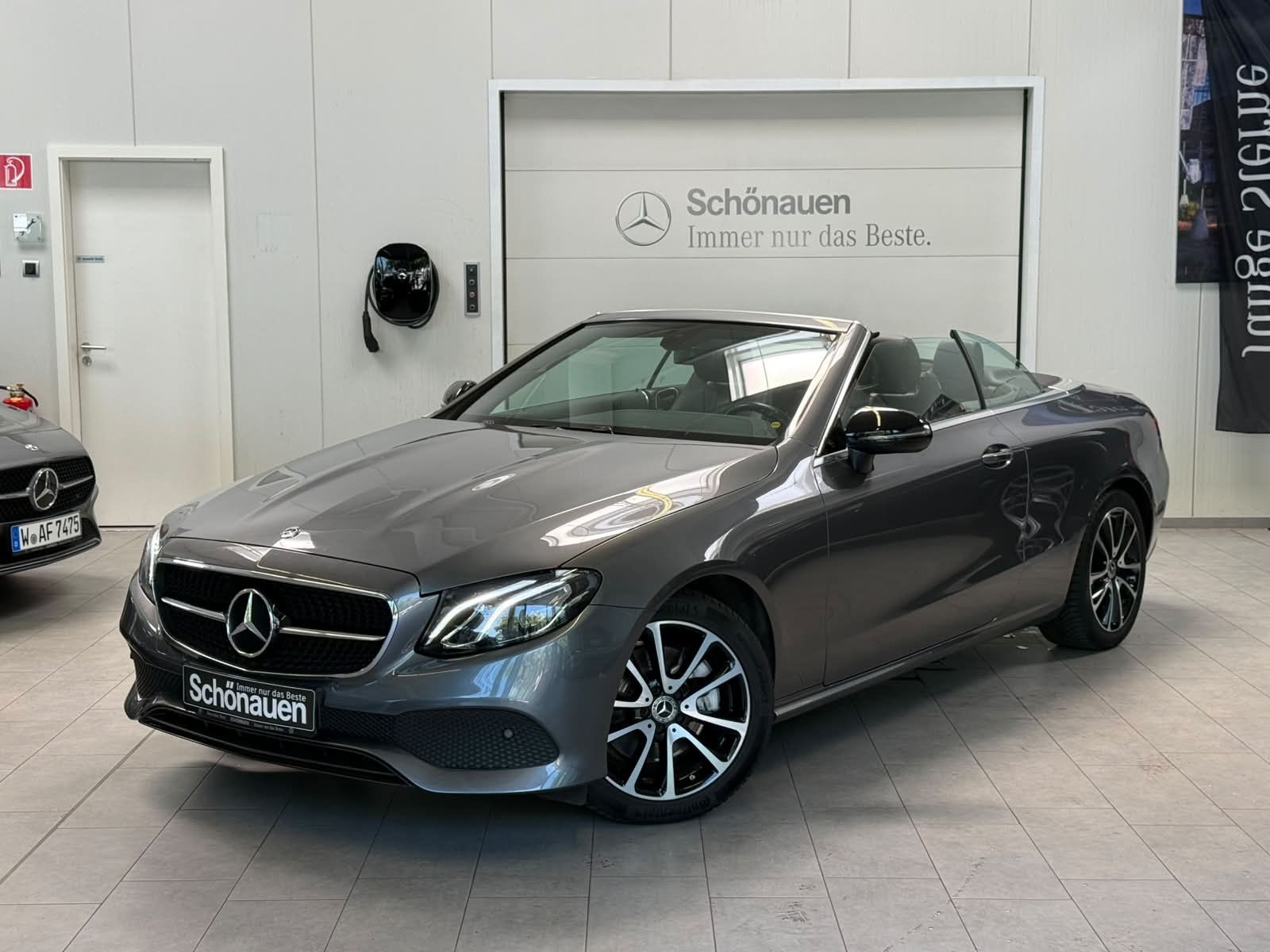 Fahrzeugabbildung Mercedes-Benz E200 Cabrio AVANTGARDE+AIRSCARF+TEMP+KAMERA+TOTW