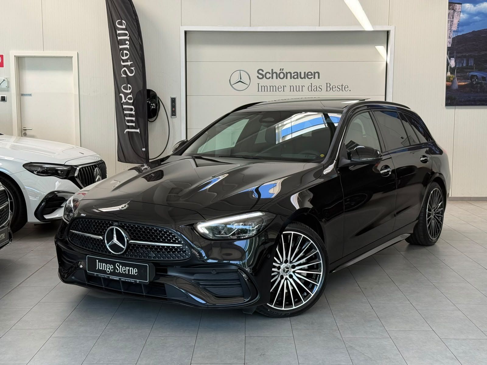 Mercedes-Benz C 300 d T AMG+NIGHT+AHK+BURM3D+PANO+19"+STZKLIMA