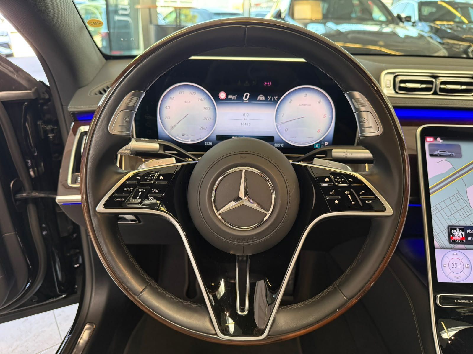 Fahrzeugabbildung Mercedes-Benz S 450 d 4M L AMG FOND-ENT.+DRIVEPILOT+HAL+TV+HUD