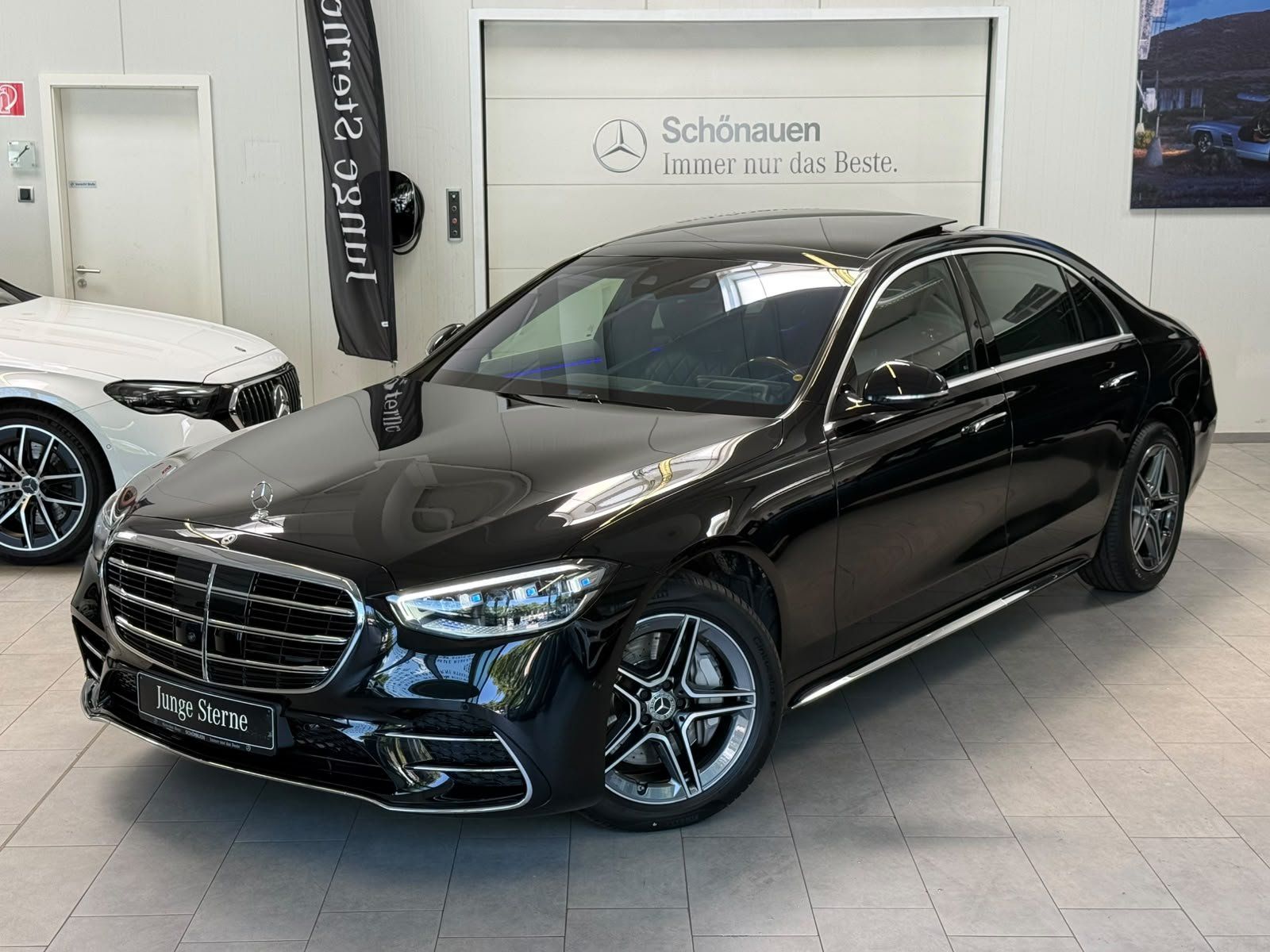 Fahrzeugabbildung Mercedes-Benz S 450 d 4M L AMG FOND-ENT.+DRIVEPILOT+HAL+TV+HUD
