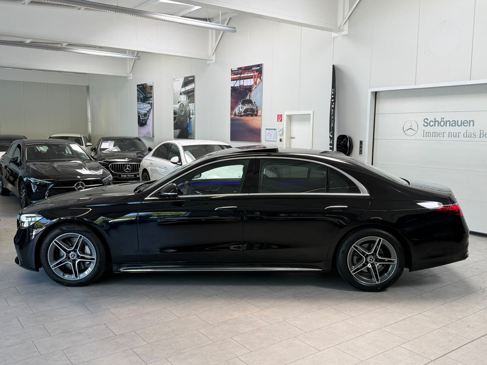 Fahrzeugabbildung Mercedes-Benz S 450 d 4M L AMG FOND-ENT.+DRIVEPILOT+HAL+TV+HUD