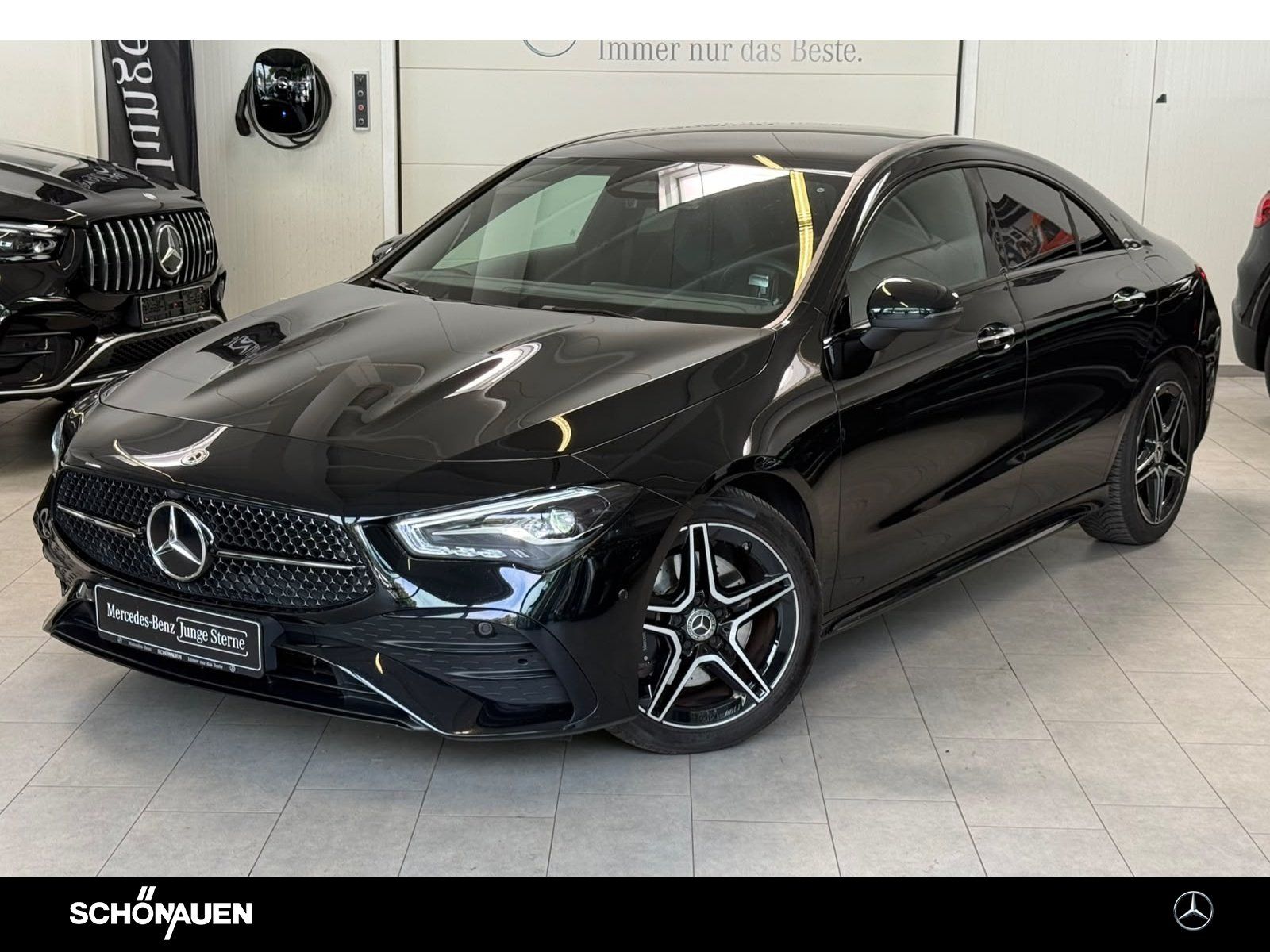 Mercedes-Benz CLA 200 AMG NIGHT+KAMERA+KEYLESS+LED+TOTW+AMBI.