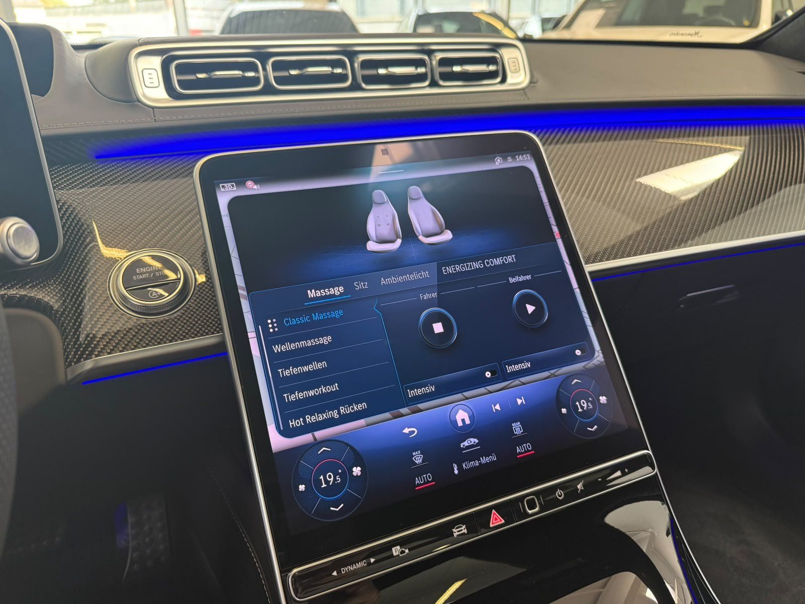 Fahrzeugabbildung Mercedes-Benz S 500 L 4M AMG+AIRMATIC+PANO+MASSAGE+CARBON+BURM