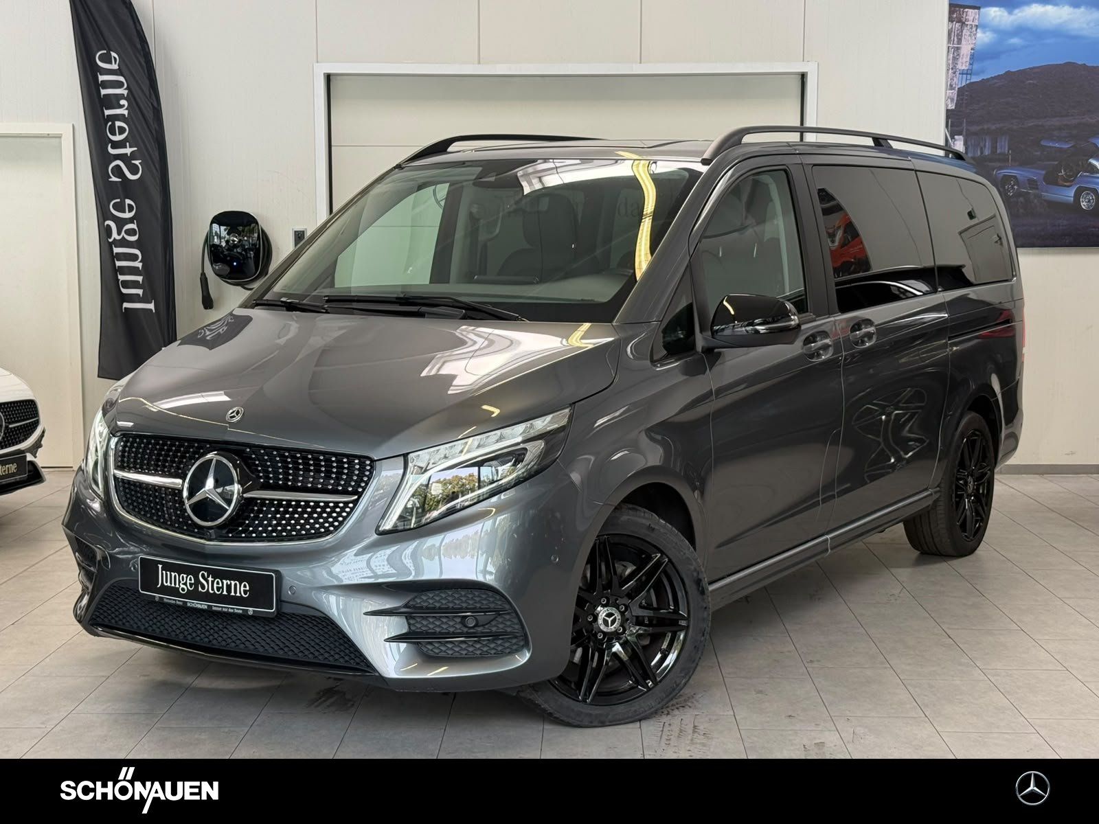 Mercedes-Benz V 250 d lang AMG+STDHZ+AHK+DISTR+LEDER+E-SCHIEBE