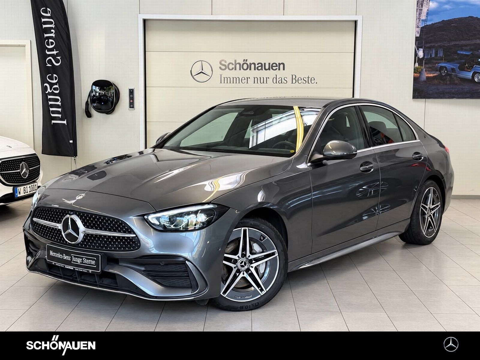Mercedes-Benz C 220d AMG MEMORY+KAMERA+LED+TOTW+CARPLAY+DAB